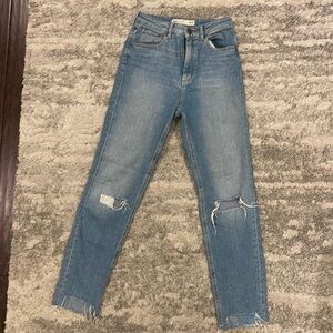 ASOS women’s high waisted skinny jeans; size 26/32